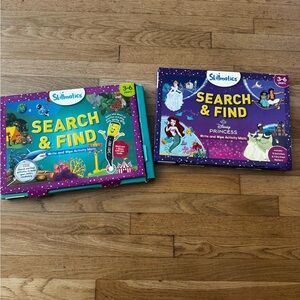 Search & Find Activity Mats - Purple and Blue